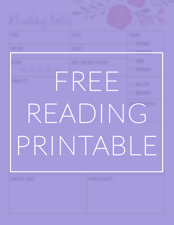 Free Reading Printable