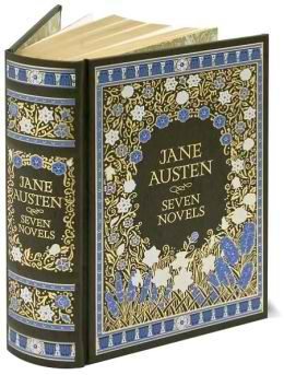 jane austen seven novels leatherbound classics