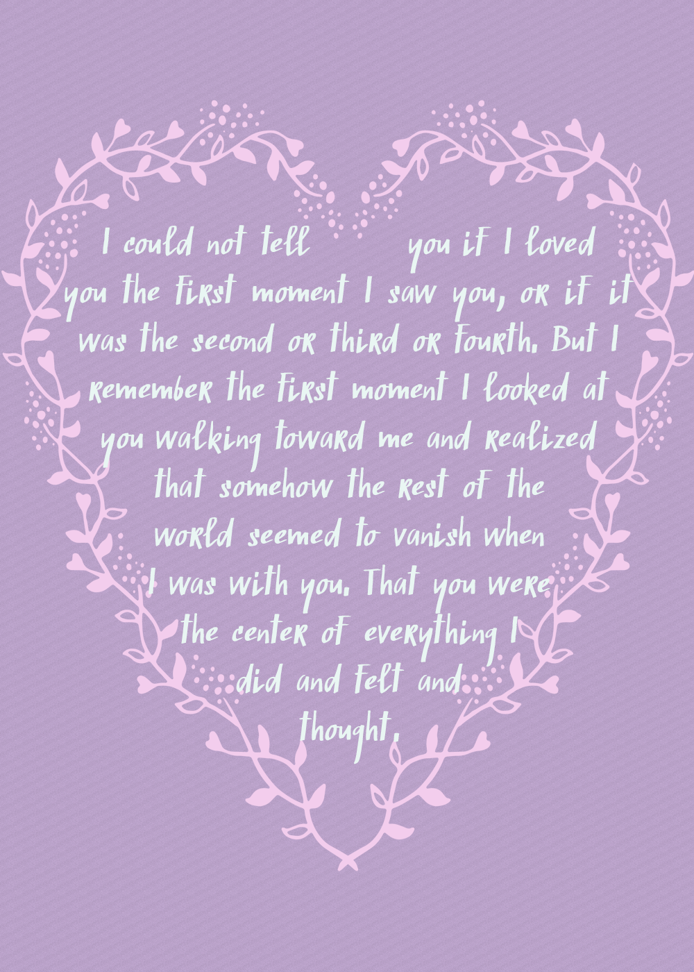 clockwork prince quote - i could not tell you if i loved you the first moment i saw you