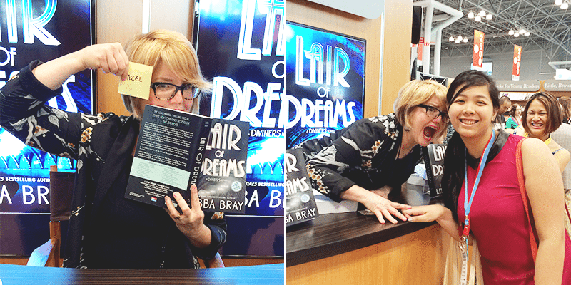 lair of dreams signing libba bray book expo america 2015