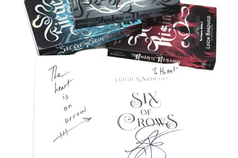 six of crows signed books leigh bardugo manila signing