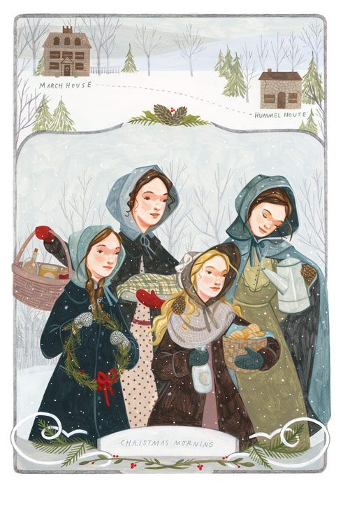 little women folio society edition illustration