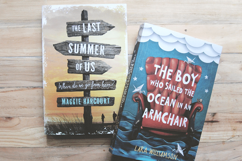 Usborne books - The Last Summer Of Us and The Boy Who Sailed The Ocean In An Armchair