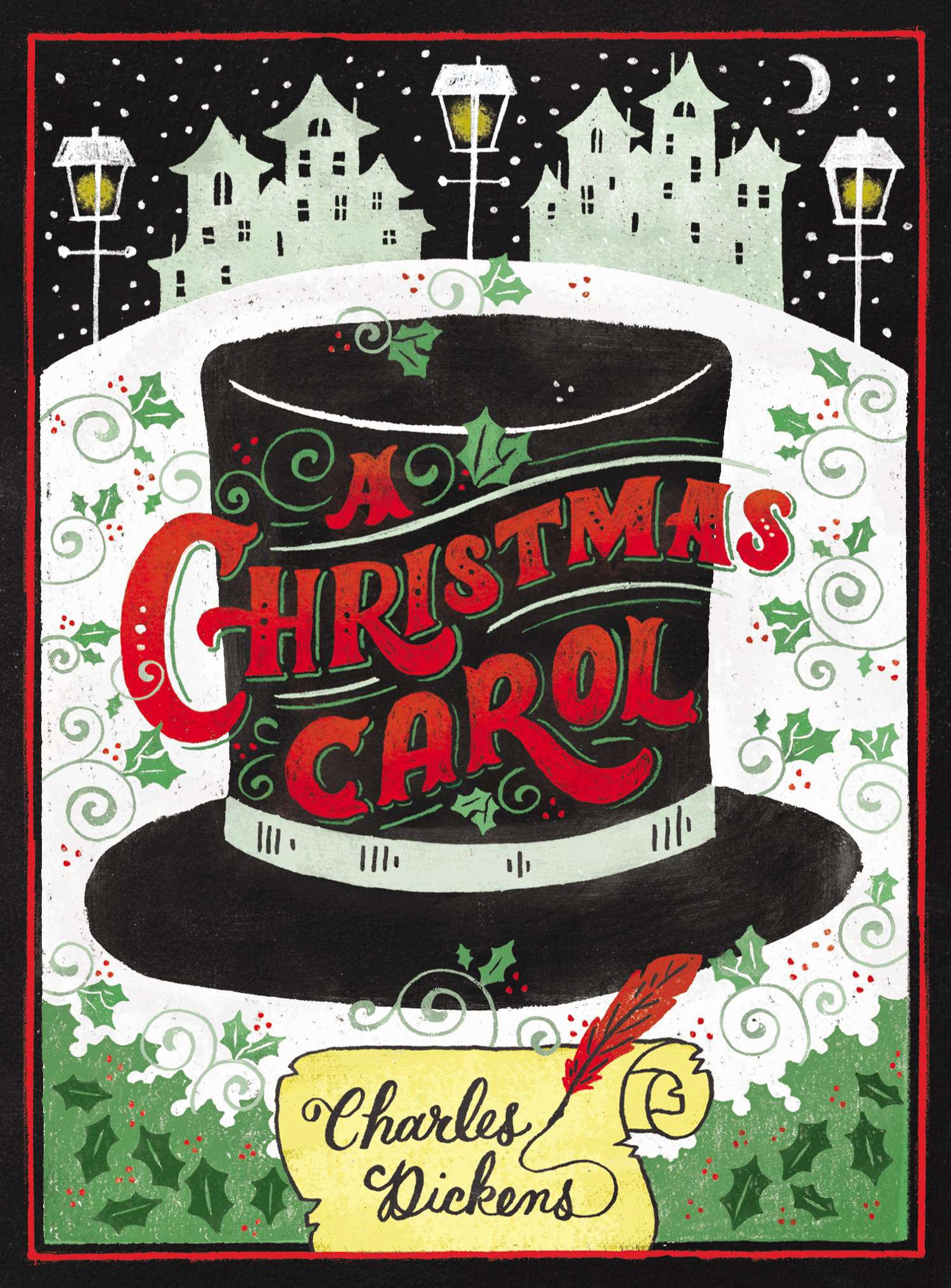 a christmas carol by charles dickens - puffin chalk