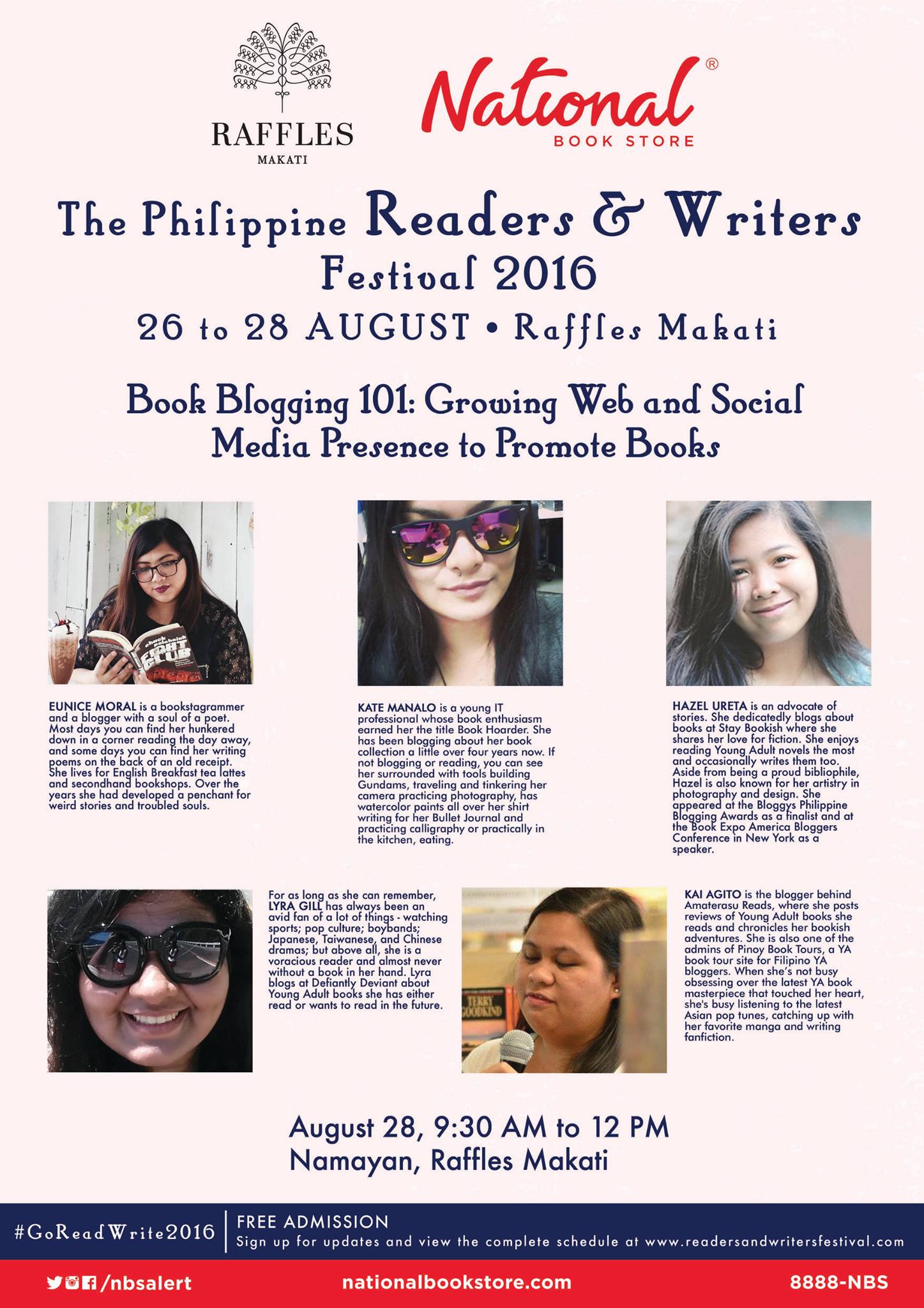 The Philippine Readers and Writers Festival - Book Blogging Panel