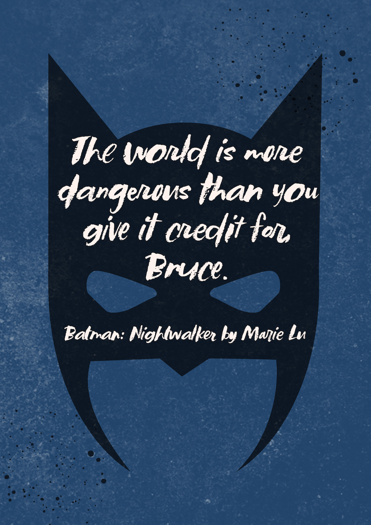 NightwalkerPH Blog Tour: Quotes & An Excerpt From Marie Lu's Batman – Stay  Bookish