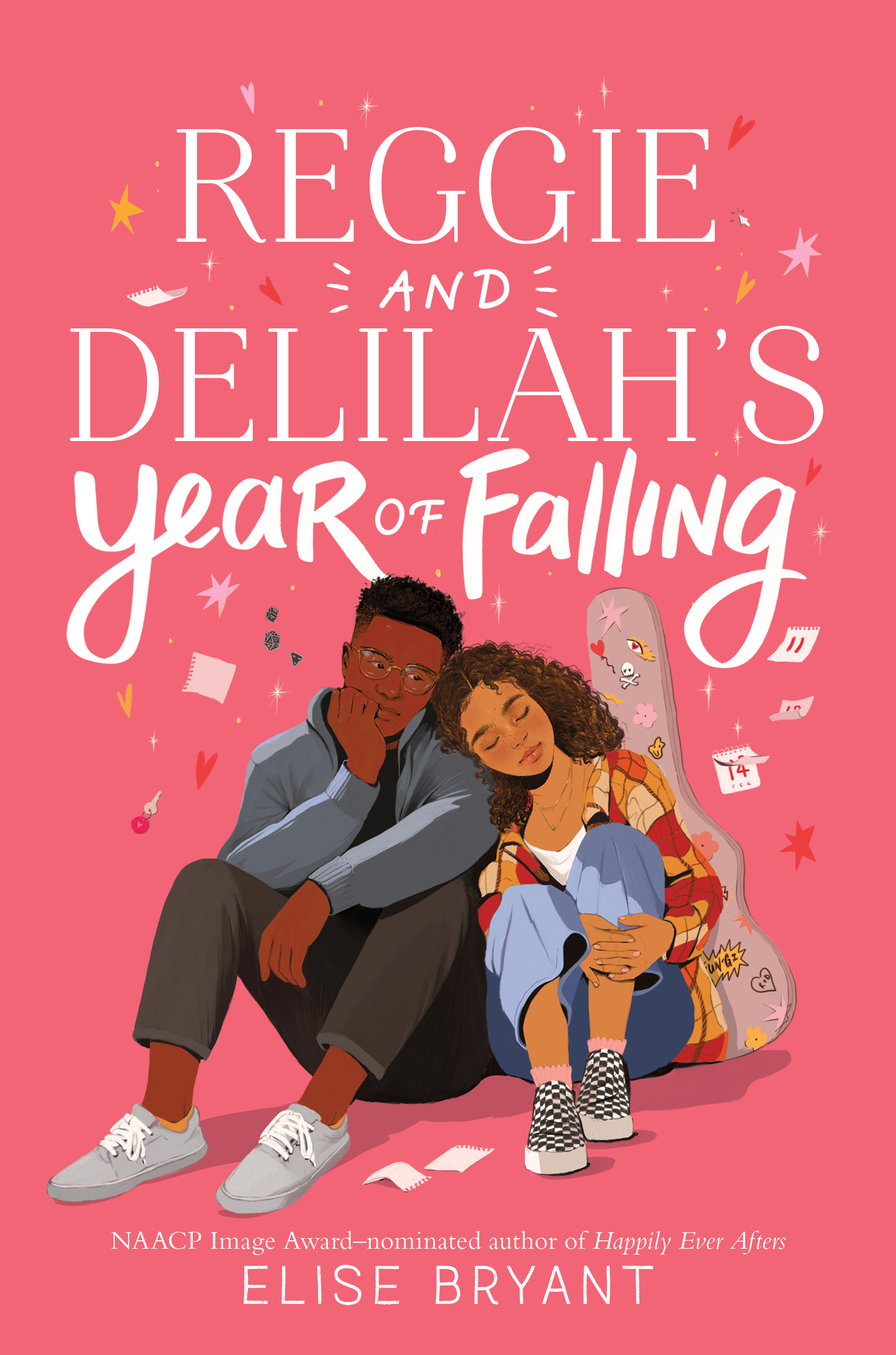 Reggie and Delilah's Year of Falling by Elise Bryant Book Cover